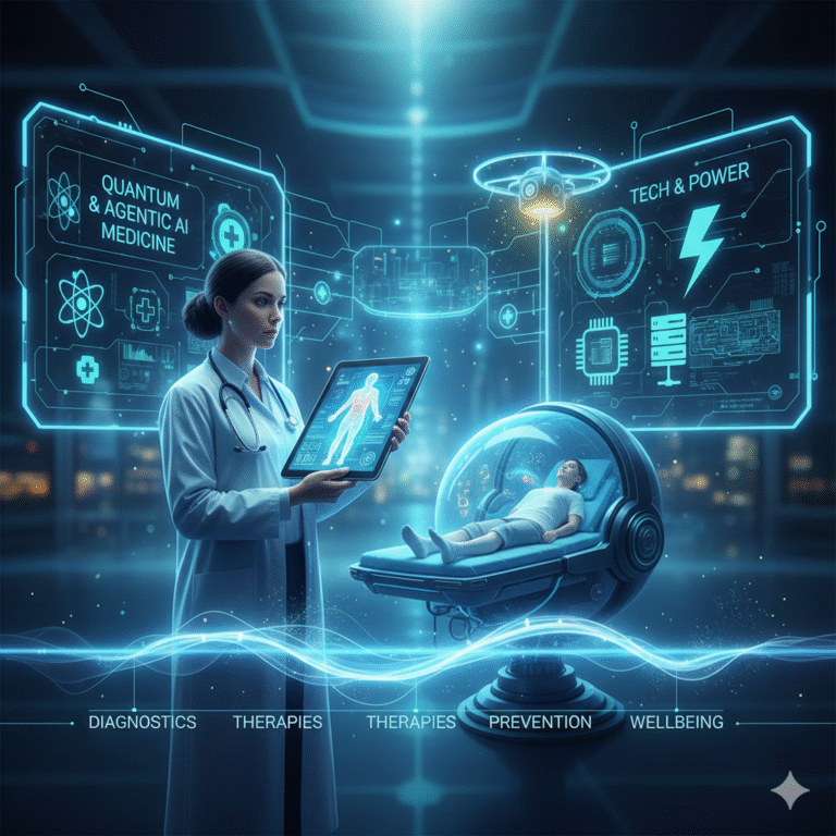 uantum & Agentic AI Medicine, Tech, and Power by Evident Aura