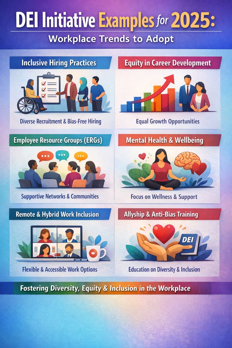 DEI Initiative Examples for 2025: Workplace Trends to Adopt