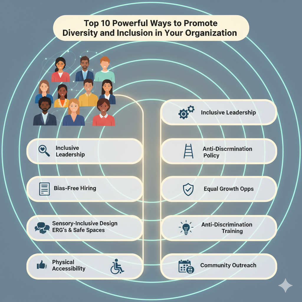 Top 10 Powerful Ways to Promote Diversity and Inclusion in Your Organization