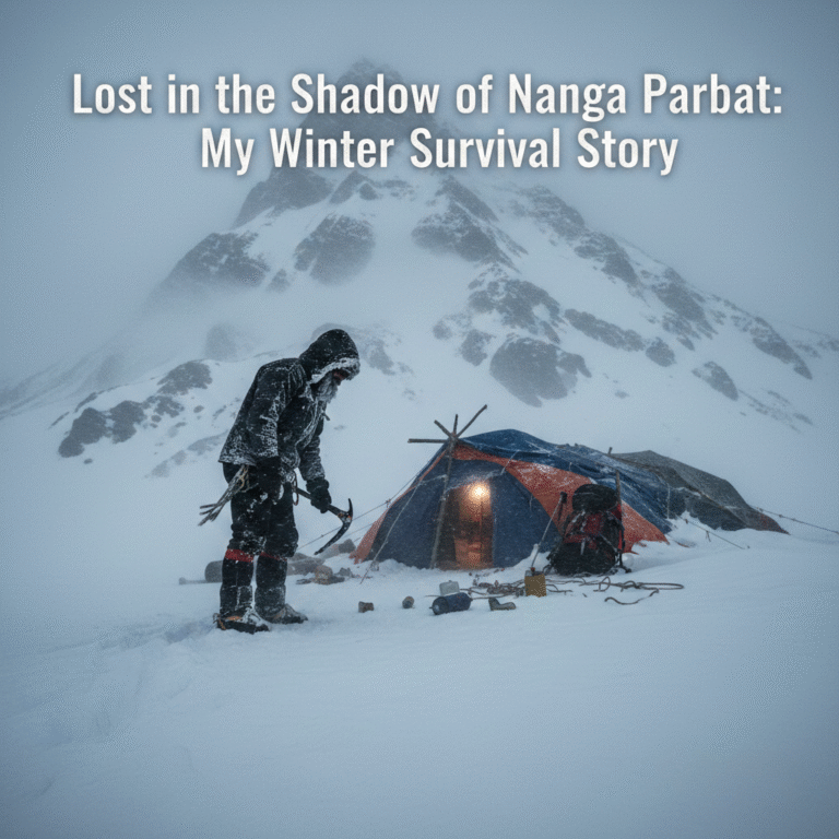 Lost in the Shadow of Nanga Parbat My Winter Survival Story