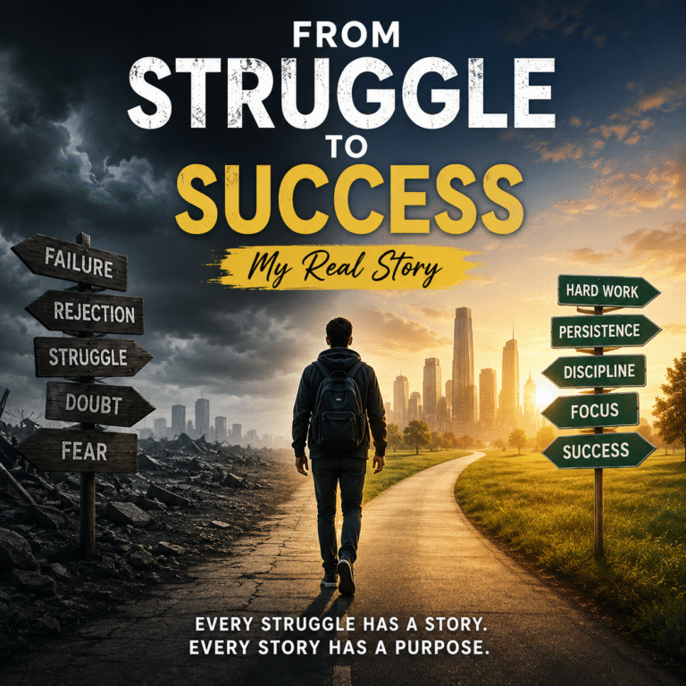 From Struggle to Success My Real Story – A Powerful Life Experience
