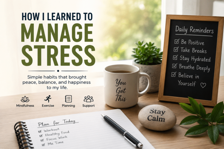 How I Learned to Manage Stress