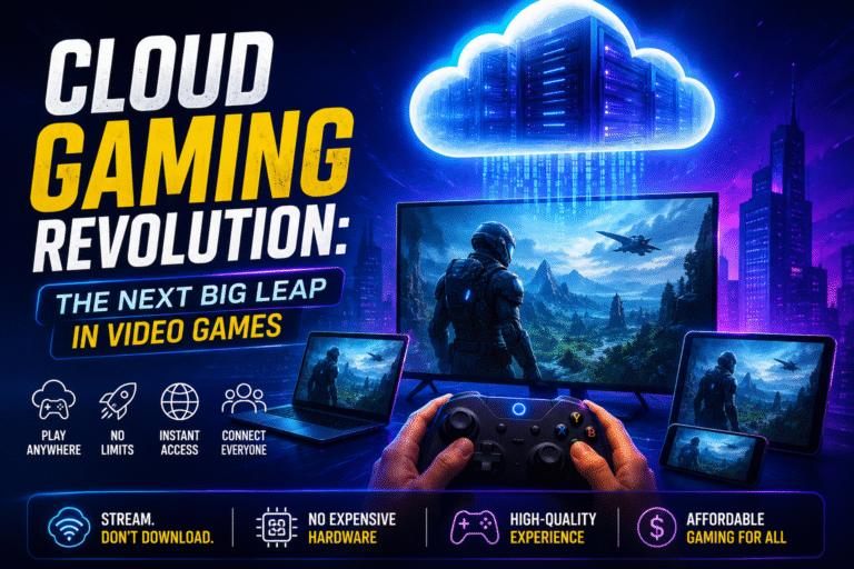 Cloud Gaming Revolution The Next Big Leap in Video Games