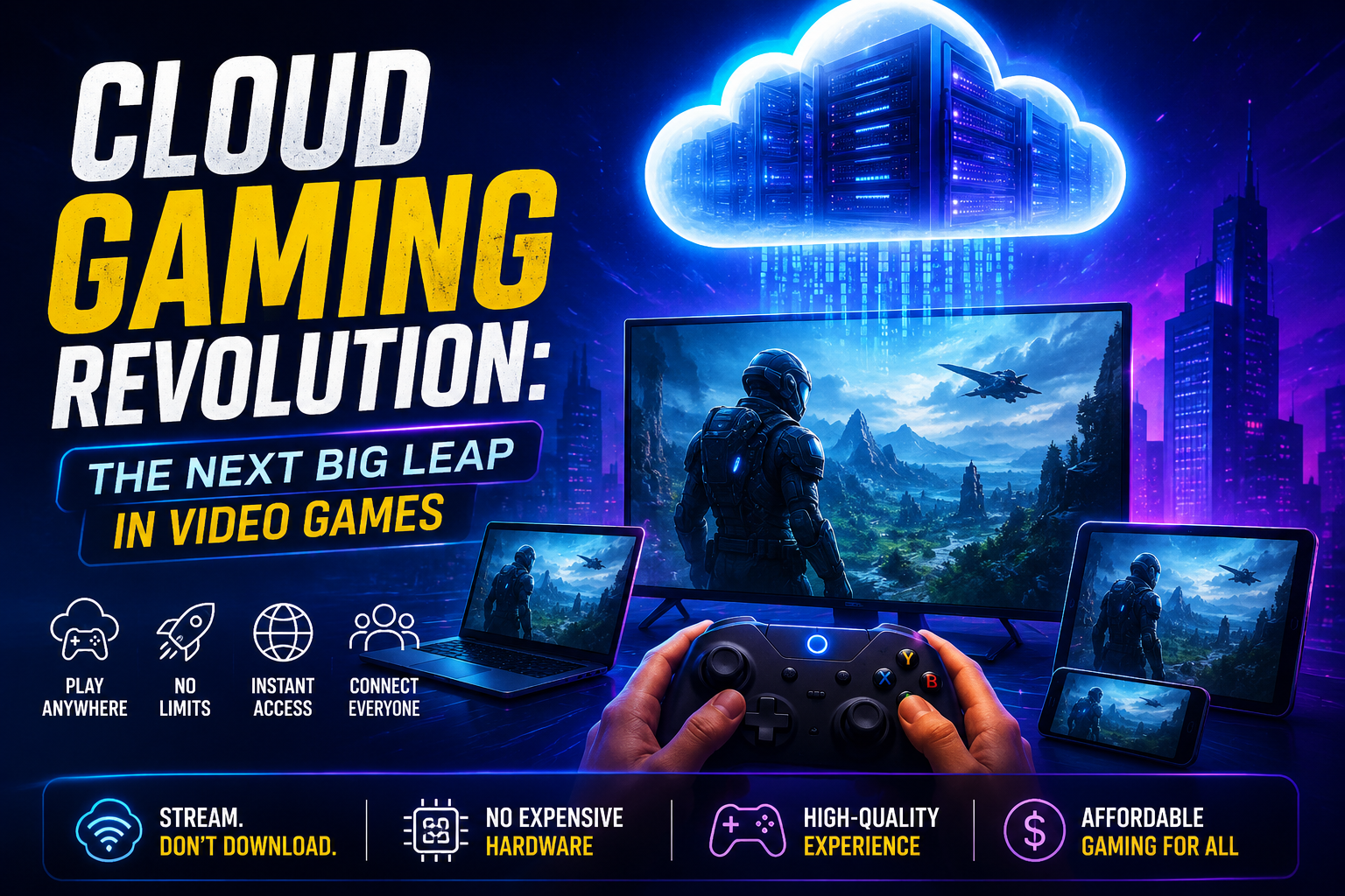Cloud Gaming Revolution The Next Big Leap in Video Games