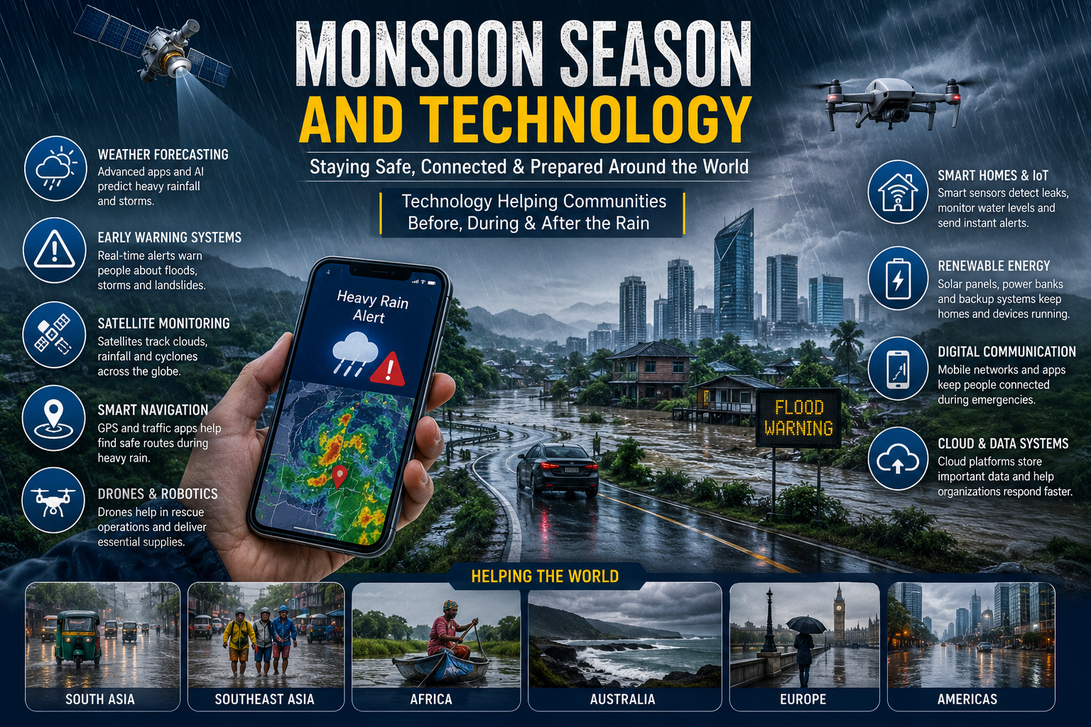 Monsoon Season and Technology How Tech Keeps Us Safe