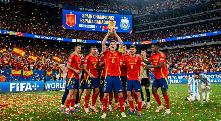 Spain Beat Argentina in the FIFA World Cup 2026 Final