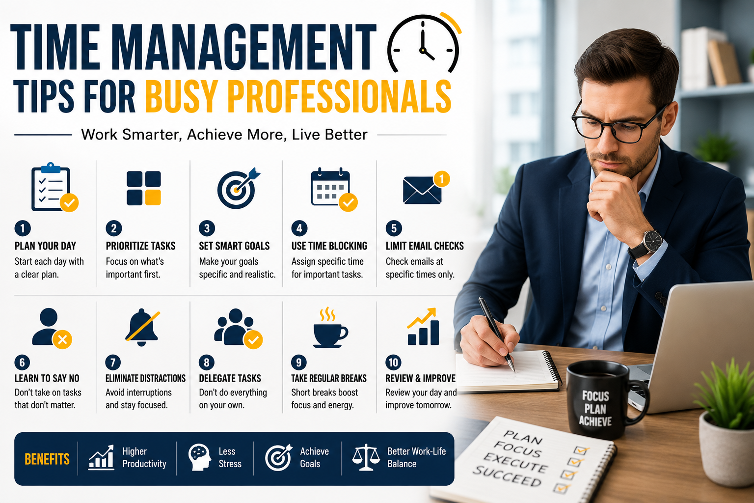Time Management Tips for Busy Professionals Boost Productivity Without Burning Out