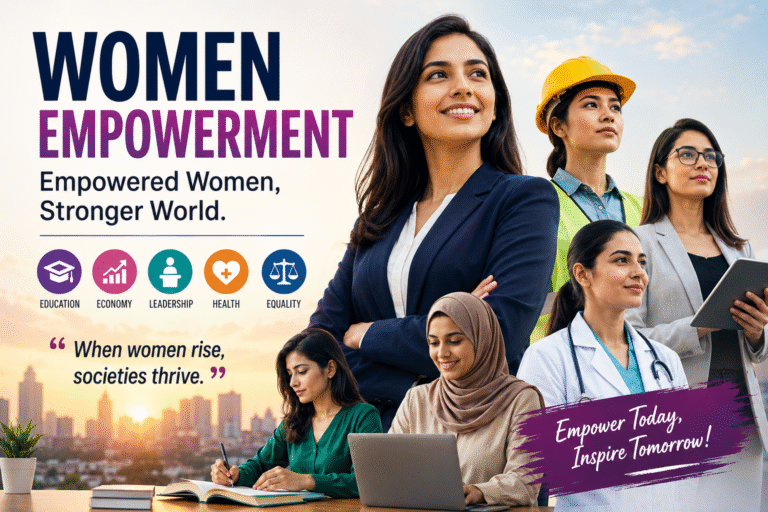 Women Empowerment in 2026 Building an Equal, Inclusive, and Sustainable Future